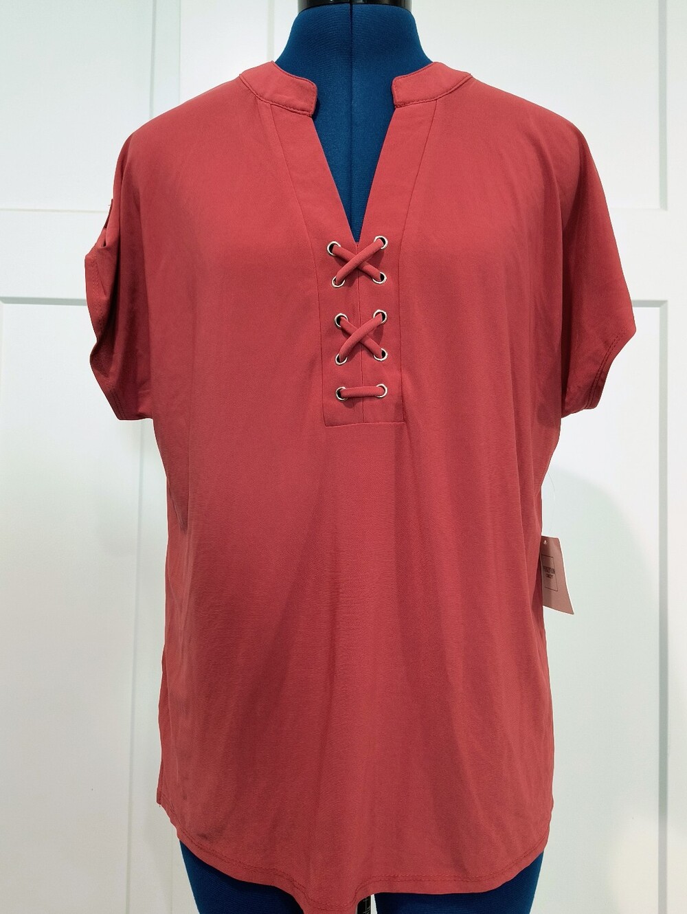 NWT PerSeption Concept Coral Color Top
